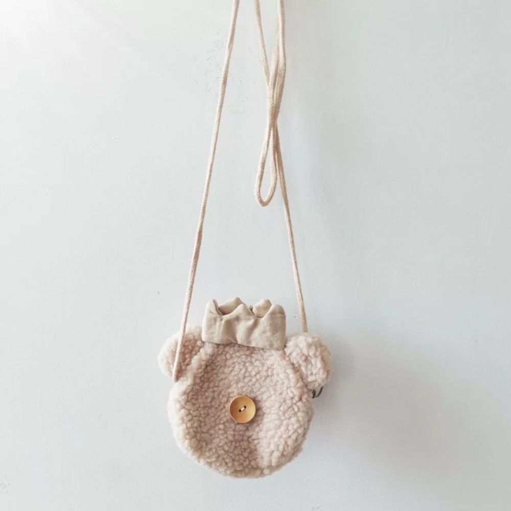 Little girls sherpa bag
